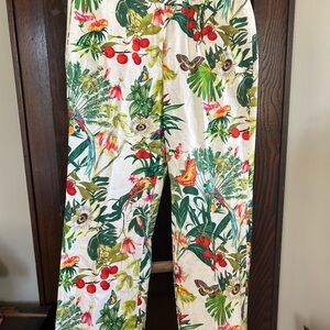 NWOT rare J. Crew Botanical Pants, size 16, perfect summer staple